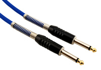 Red's Music instrument cable - Jack 6.3mm / Jack 6.3mm - Economic - GC0115C-BLUE - 1.5m
