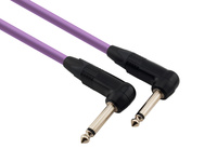 Red's Music instrument cable - Jack 6.3mm angle / Jack 6.3mm angle - Stronger Neutrik - GCSN1350-VIOLET - 5m