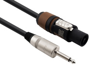 Red's Music Speaker Cable - Speakon 2pin [Neutrik] / Jack 6.3 mono [Rean] - Standard - 2x2.5mm² - SPN2215N - 1.5m