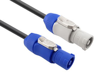 Kabel zasilający 3x1,5mm² 300/500V - Złącze zasilania / Złącze zasilania - KZ1115A - 1,5m