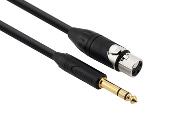 Red's Music Microphone Cable - XLR F / Stereo Jack 6.3mm - Studio - MCA24100 - 10m