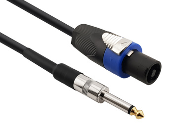 Red's Music Speaker Cable - Speaker Connector / Jack 6.3 mono - Standard - 2x1.5mm² - SP1210 - 1m