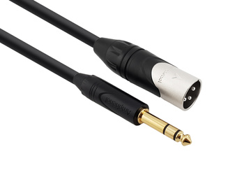 Red's Music Microphone Cable - XLR M / Stereo Jack 6.3mm - Studio - MCA2503 - 0.3m