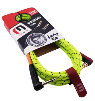 Kabel instrumentalny Red's Music – Jack 6.3mm kątowy / Jack 6.3mm kątowy – Limited edition - "Ksantyp FOG" - 6m