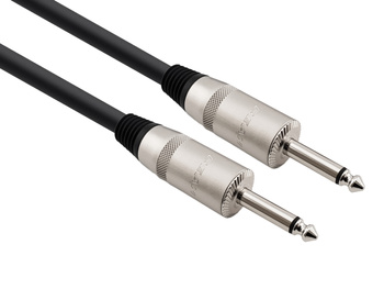 Red's Music Speaker Cable - Jack 6.3 mono [Rean] / Jack 6.3 mono [Rean] - Standard - 2x2.5mm² - SPN2110 - 1m