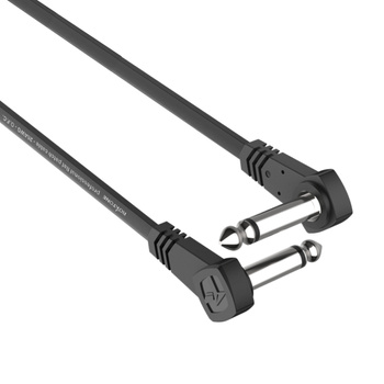 Kabel instrumentalny do łączenia efektów (patch) – Jack 6.3mm kątowy / Jack 6.3mm kątowy – Roxtone - FPJJ100L0005 - 0.5m