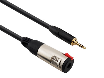 Red's Music audio cable - 3.5mm mini stereo jack / 6.3mm stereo jack socket - AU2330BX - 3m