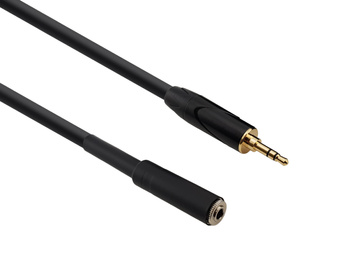 Kabel audio Red's Music - mini Jack stereo 3,5mm / gniazdo mini Jack stereo 3,5mm - AU2115BX - 1,5m