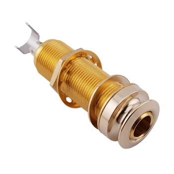 Guitar Jack Endpin 3 Pin Socket - ST-P 1JP-041O (Oro - Gold)