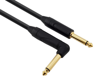 Red's Music instrument cable - Jack 6.3mm / Angle Jack 6.3mm - Stronger - GCSA1290 - 9m