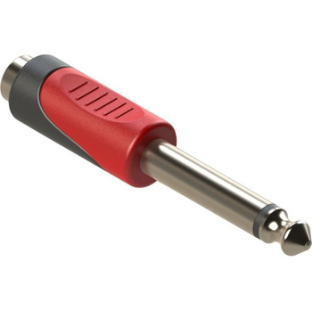 Redukcja wtyku - Roxtone - Wtyk Jack 6.3mm Mono / Gniazdo RCA - RPAN260